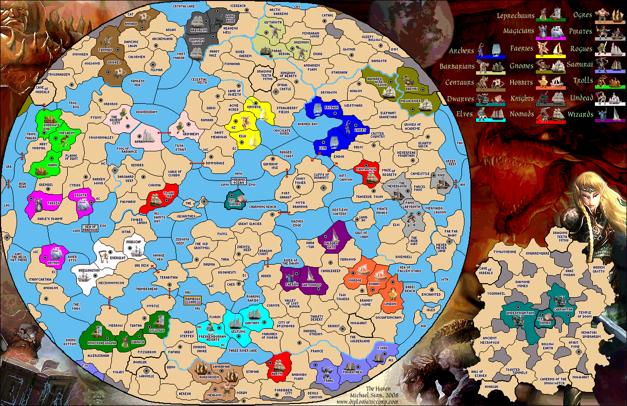 Open large map